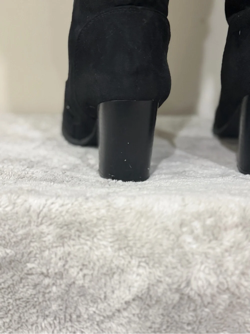 Journee Collection Black Over-the-Knee Slouch Boots